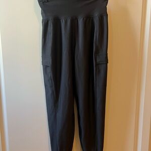 Black High-Waisted Joggers